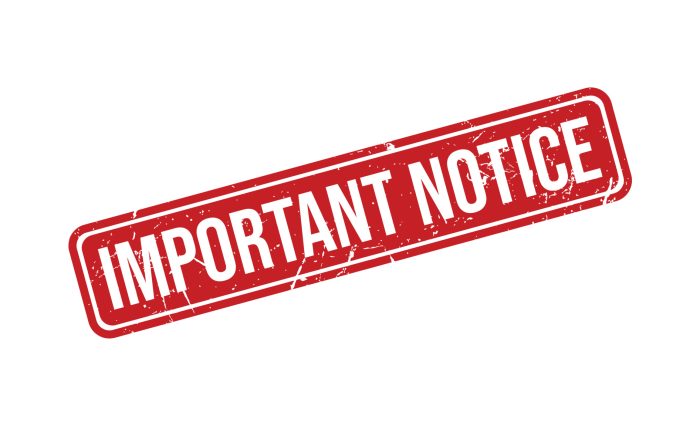 Important Notice Rubber Stamp Seal Vector Important Notice Rubber Stamp Seal Vector